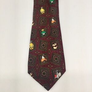 Vintage Looney Tunes Mania Tie 1993‎